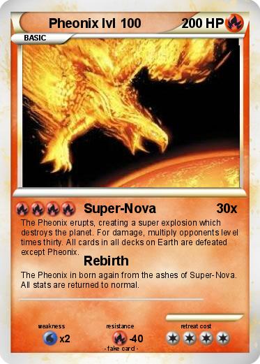 Pokemon Pheonix lvl 100