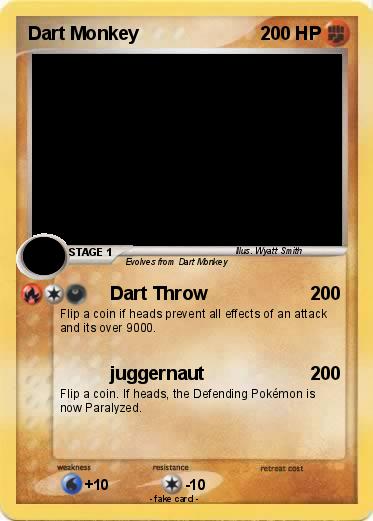 Pokemon Dart Monkey
