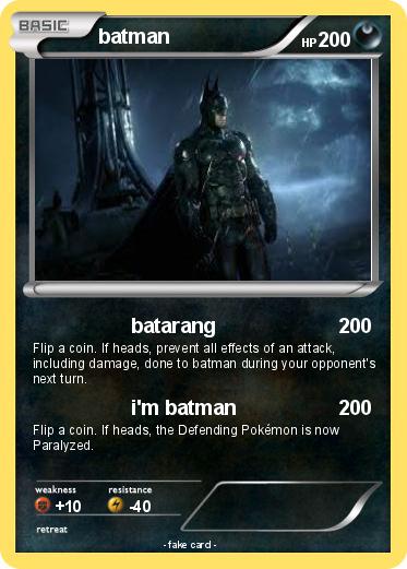 Pokemon batman