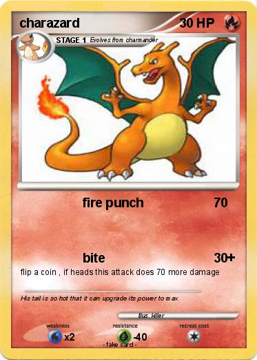 Pokemon charazard