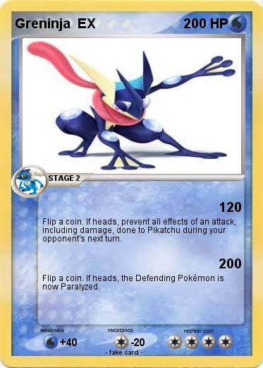 Pokemon Greninja  EX