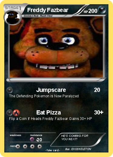 Pokemon Freddy Fazbear