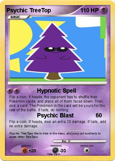 Pokemon Psychic TreeTop
