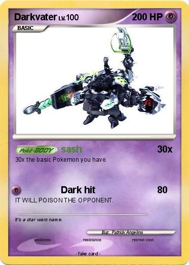 Pokemon Darkvater