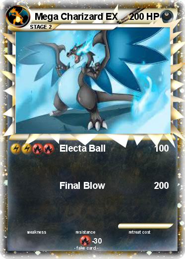 Pokemon Mega Charizard EX