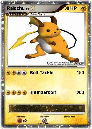 Pokemon Raiachu
