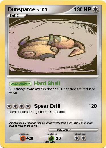 Pokemon Dunsparce