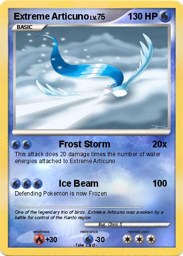 Pokemon Extreme Articuno