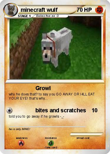 Pokemon minecraft wulf