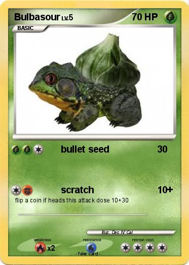 Pokemon Bulbasour