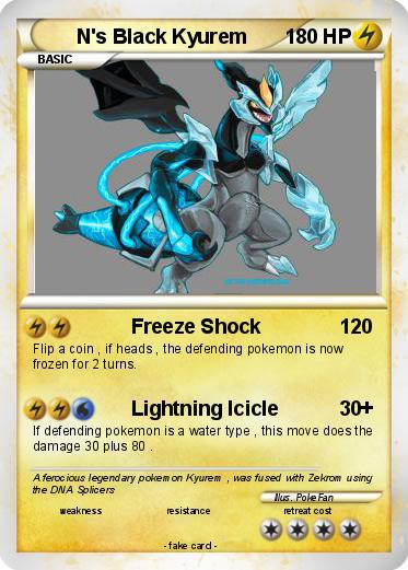 Pokemon N's Black Kyurem