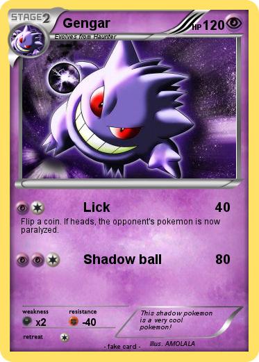 Pokemon Gengar