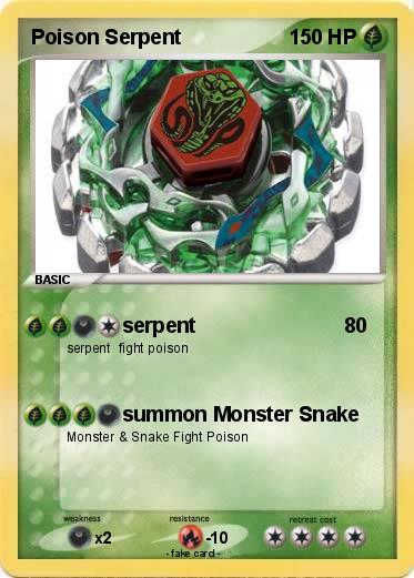 Pokemon Poison Serpent