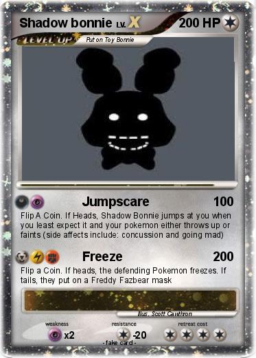 Pokemon Shadow bonnie