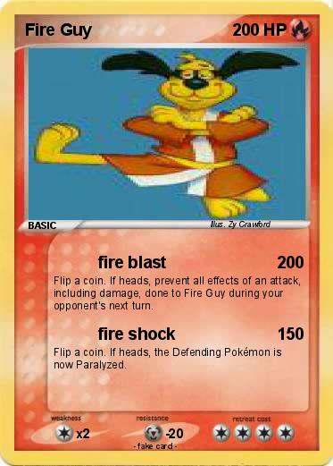 Pokemon Fire Guy