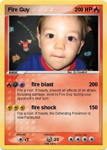 Pokemon Fire Guy