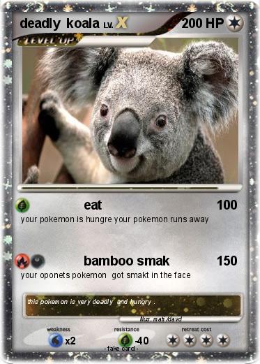 Pokemon deadly  koala
