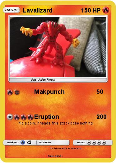 Pokemon Lavalizard