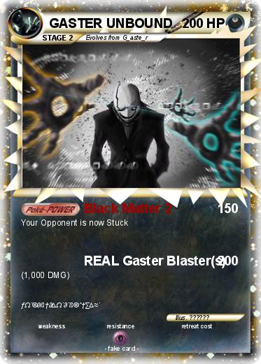 Pokemon GASTER UNBOUND