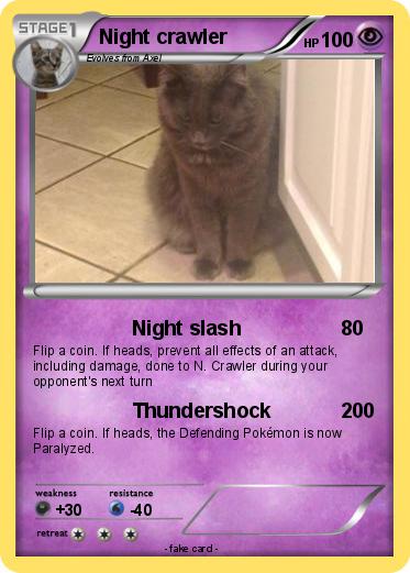 Pokemon Night crawler