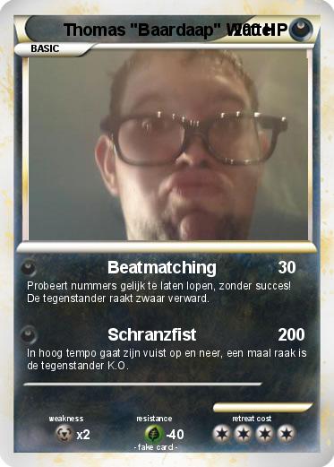 Pokemon Thomas "Baardaap" Wattel