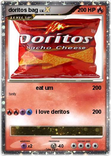 Pokemon doritos bag