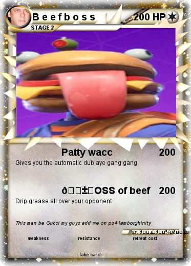 Pokemon B e e f b o s s