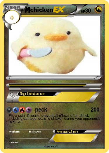 Pokemon chicken