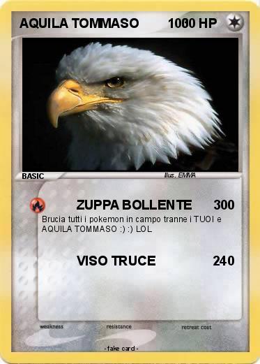 Pokemon AQUILA TOMMASO        100