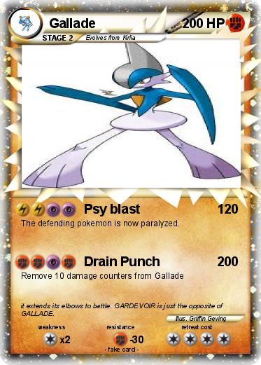 Pokemon Gallade