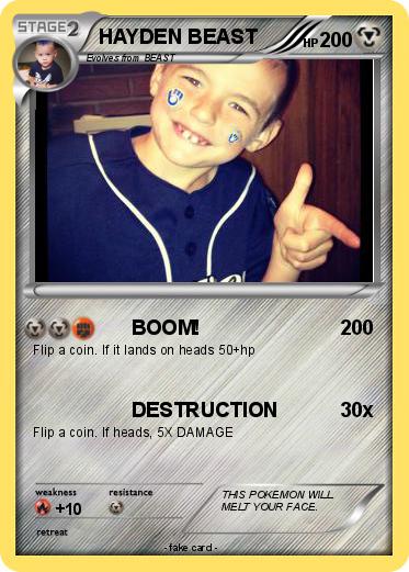 Pokemon HAYDEN BEAST