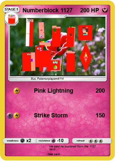 Pokemon Numberblock 1127