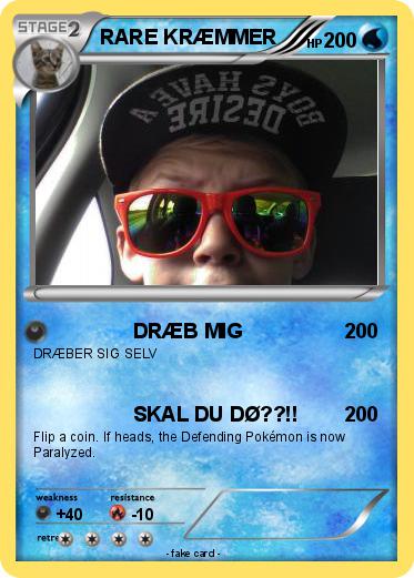Pokemon RARE KRÆMMER