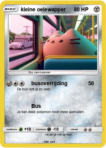 Pokemon kleine oelewapper