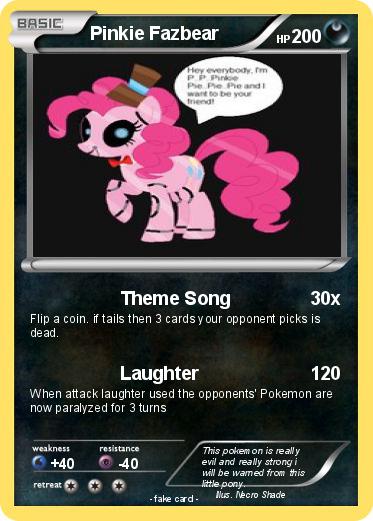 Pokemon Pinkie Fazbear