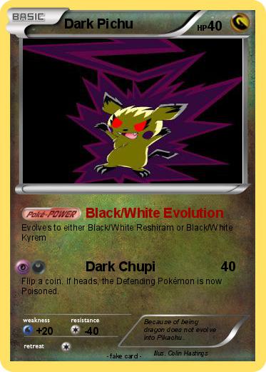 Pokemon Dark Pichu