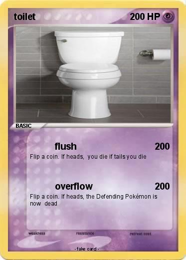 Pokemon toilet