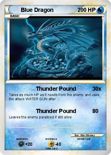 Pokemon Blue Dragon