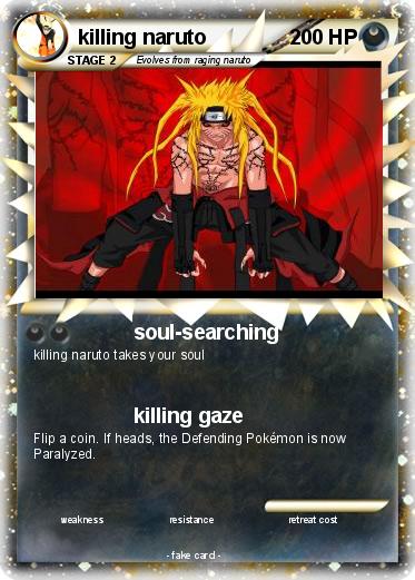 Pokemon killing naruto