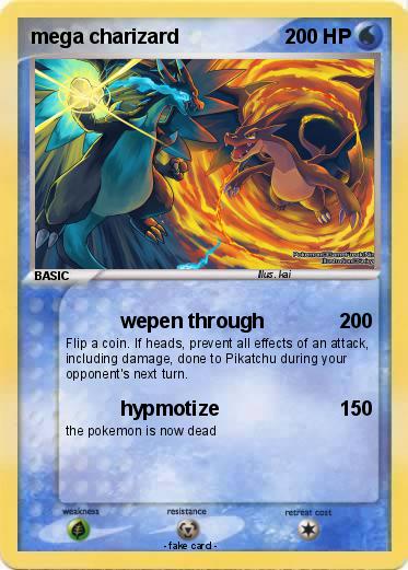 Pokemon mega charizard