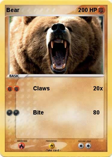 Pokemon Bear