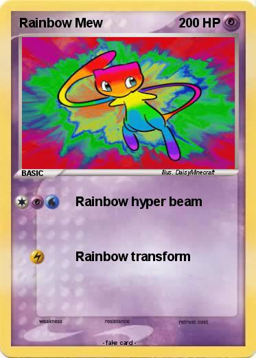 Pokemon Rainbow Mew