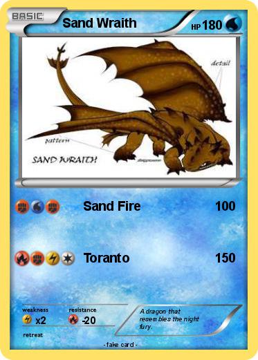 Pokemon Sand Wraith