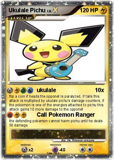 Pokemon Ukulale Pichu