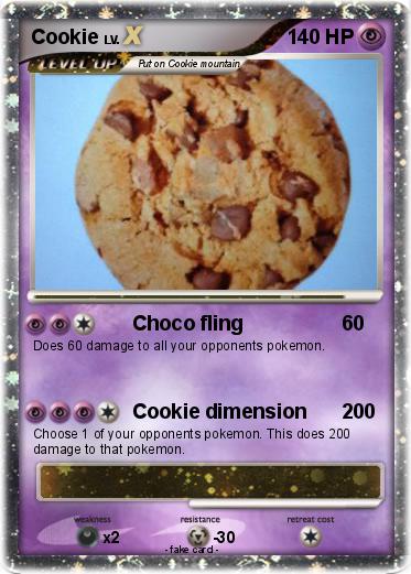 Pokemon Cookie