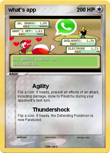 Pokemon what's app