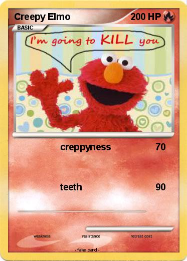 Pokemon Creepy Elmo
