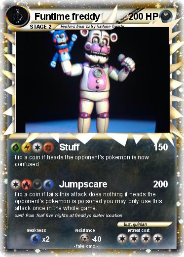 Pokemon Funtime freddy
