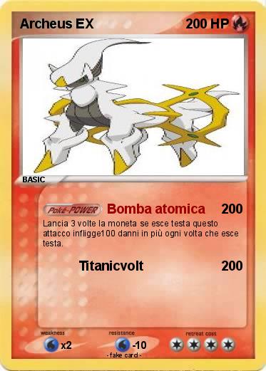 Pokemon Archeus EX