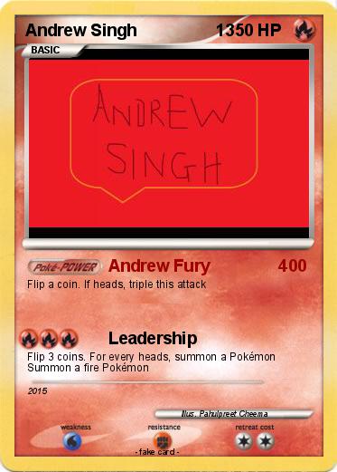 Pokemon Andrew Singh                 13